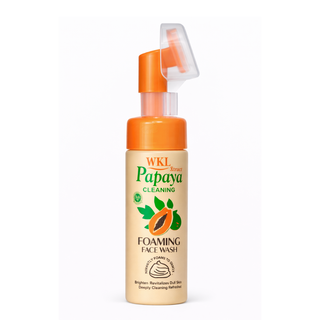 Limpiador Facial en Espuma de Papaya 150 ml - WOKALI