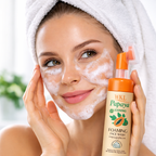Limpiador Facial en Espuma de Papaya 150 ml - WOKALI