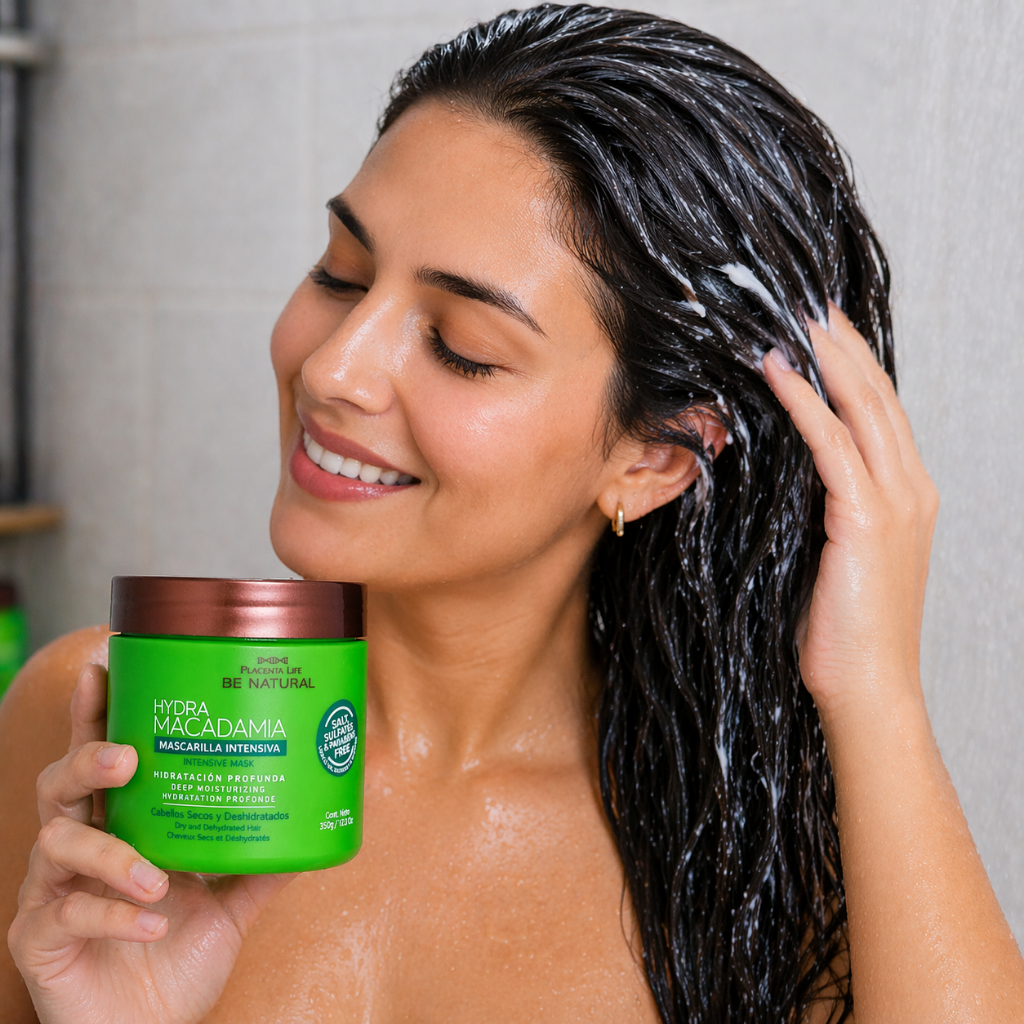Mascarilla Macadamia 350 ml - BE NATURAL