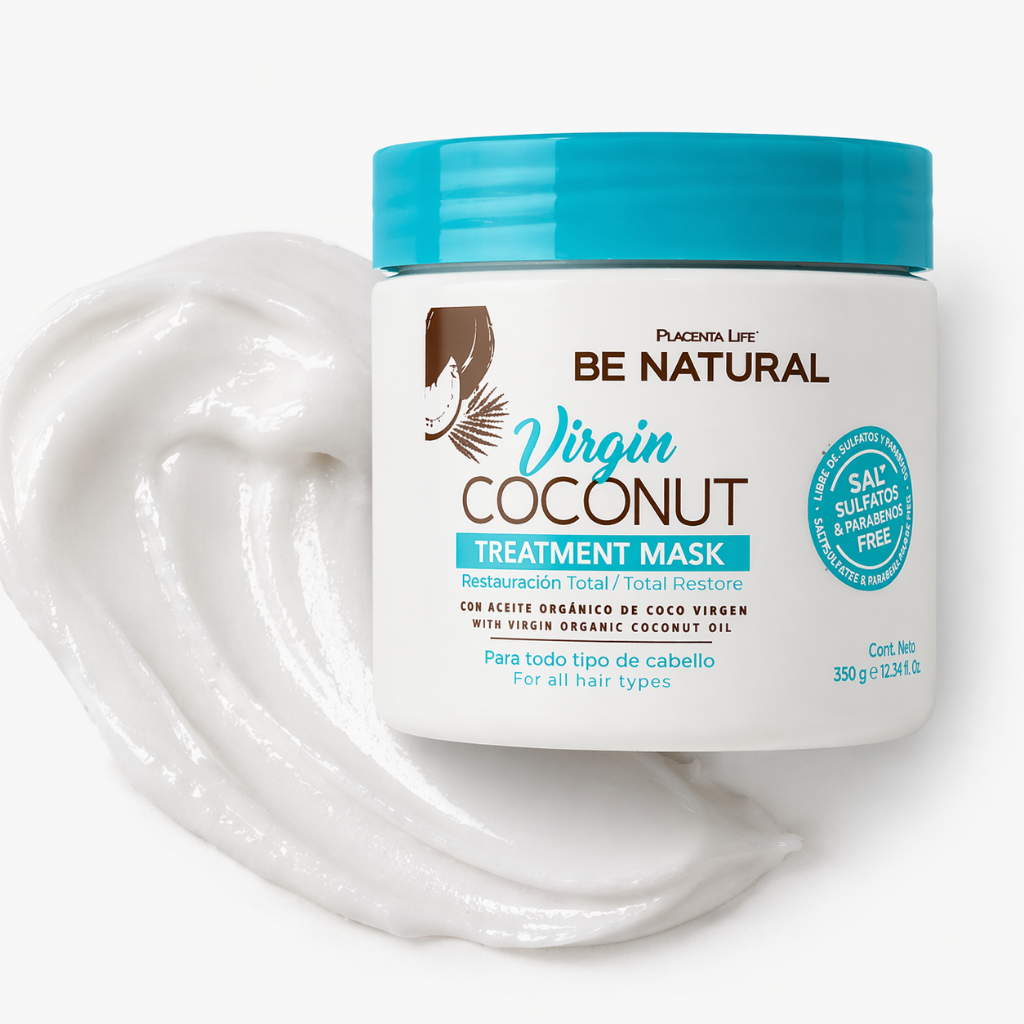 Mascarilla Virgin Coconut 350 ml - BE NATURAL
