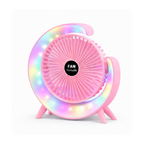Ventilador Portátil con Luces Led