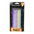 Vela de Colores para Cumpleaños