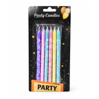 Vela de Colores para Cumpleaños