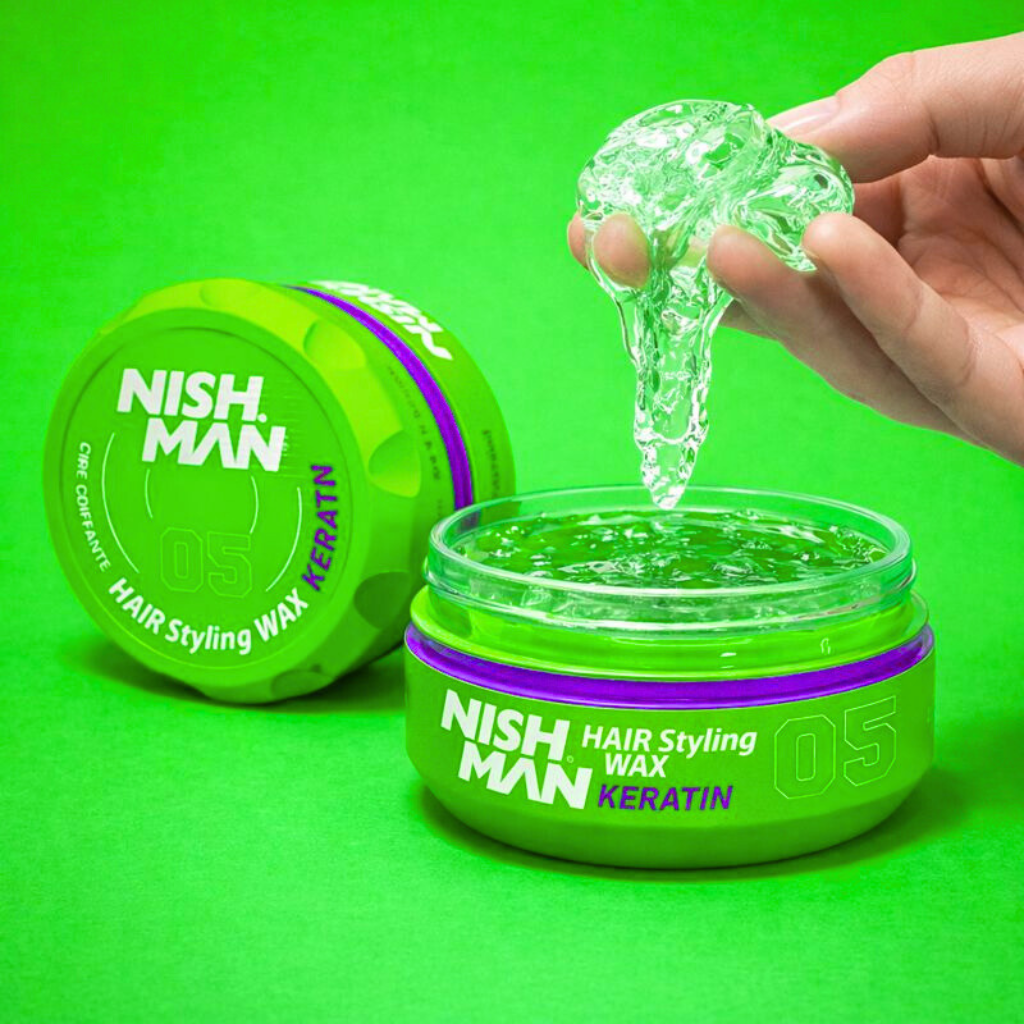 Cera Hair Styling Wax 05 Keratin 150 ml - NishMan