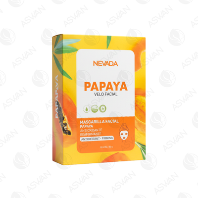 Mascarilla Facial De Papaya x10 Uds - NEVADA