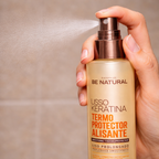 Termoprotector Alisante Lisso Kerativa 250 ml - BE NATURAL