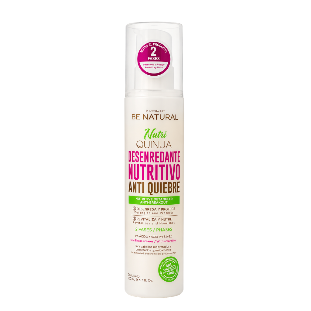 Desenredante Anti Friz Bifásico Nutri Quinua 200 ml - BE NATURAL