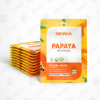 Mascarilla Facial De Papaya x10 Uds - NEVADA