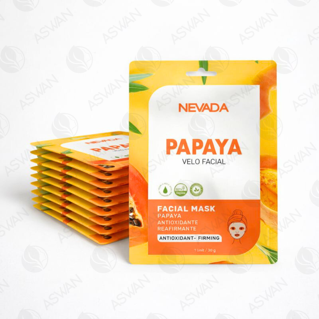 Mascarilla Facial De Papaya x10 Uds - NEVADA