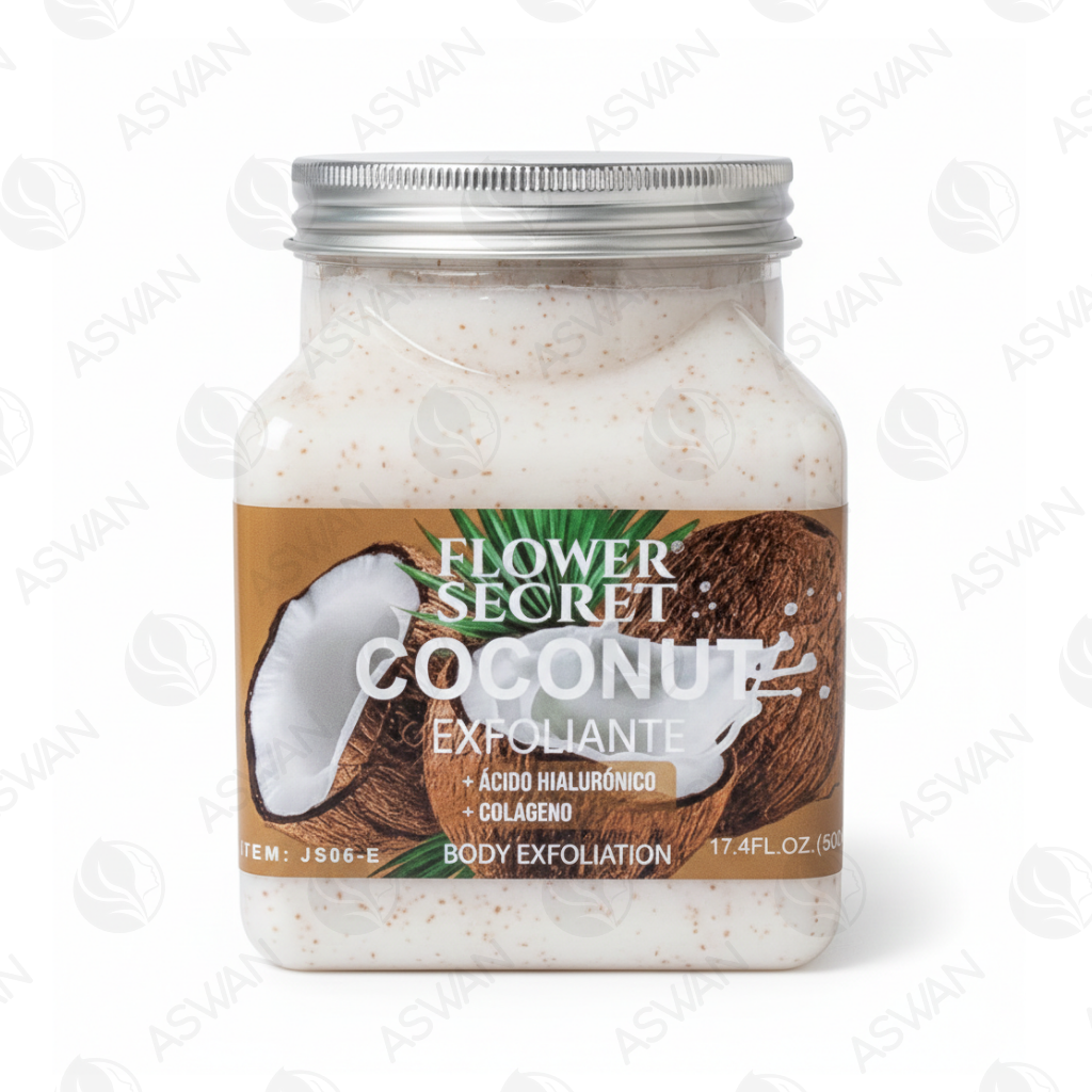 Exfoliante Corporal Coconut 500 ml - FLOWER SECRET
