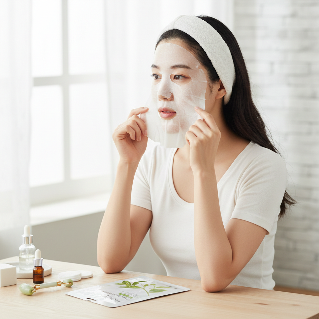 Mascarilla Facial De Té Verde x10 Uds - BIOAQUA