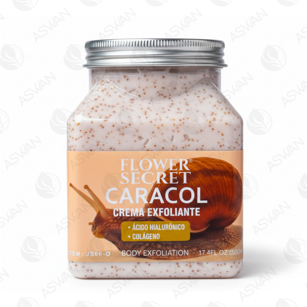 Exfoliante Corporal Caracol 500 ml - FLOWER SECRET