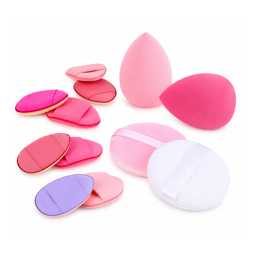 Set de Corazón Blender + Borlas AC282 - BELLESPA
