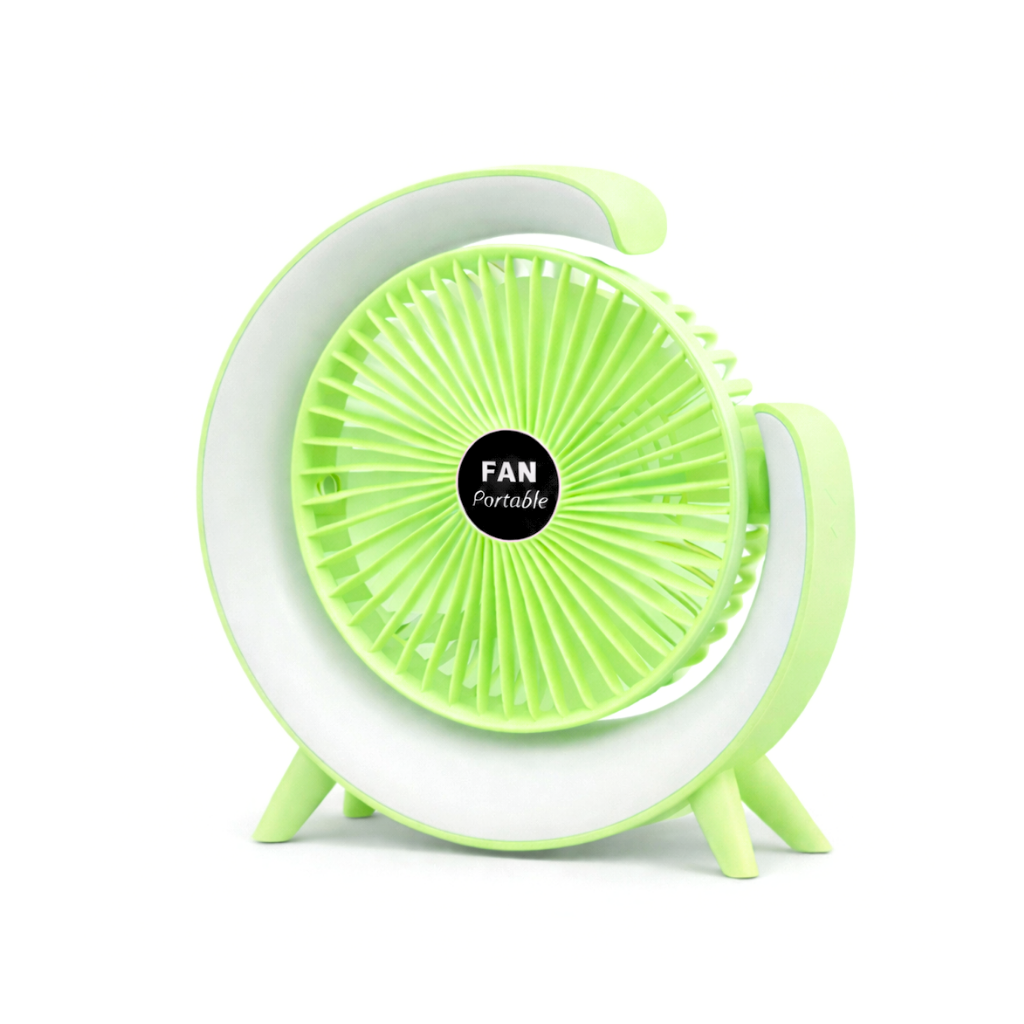 Ventilador Portátil con Luces Led