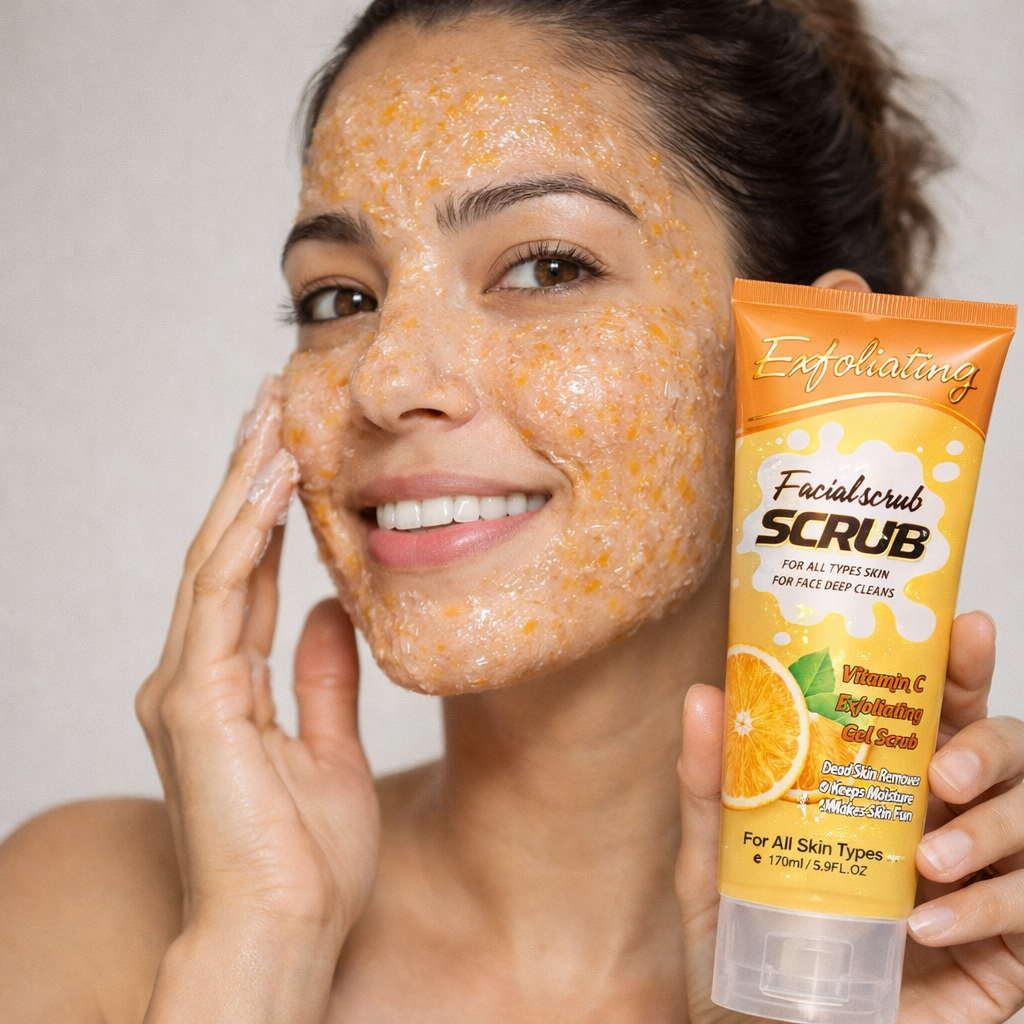 Exfoliante Facial Scrub Vitamina C 170 ml - WOKALI