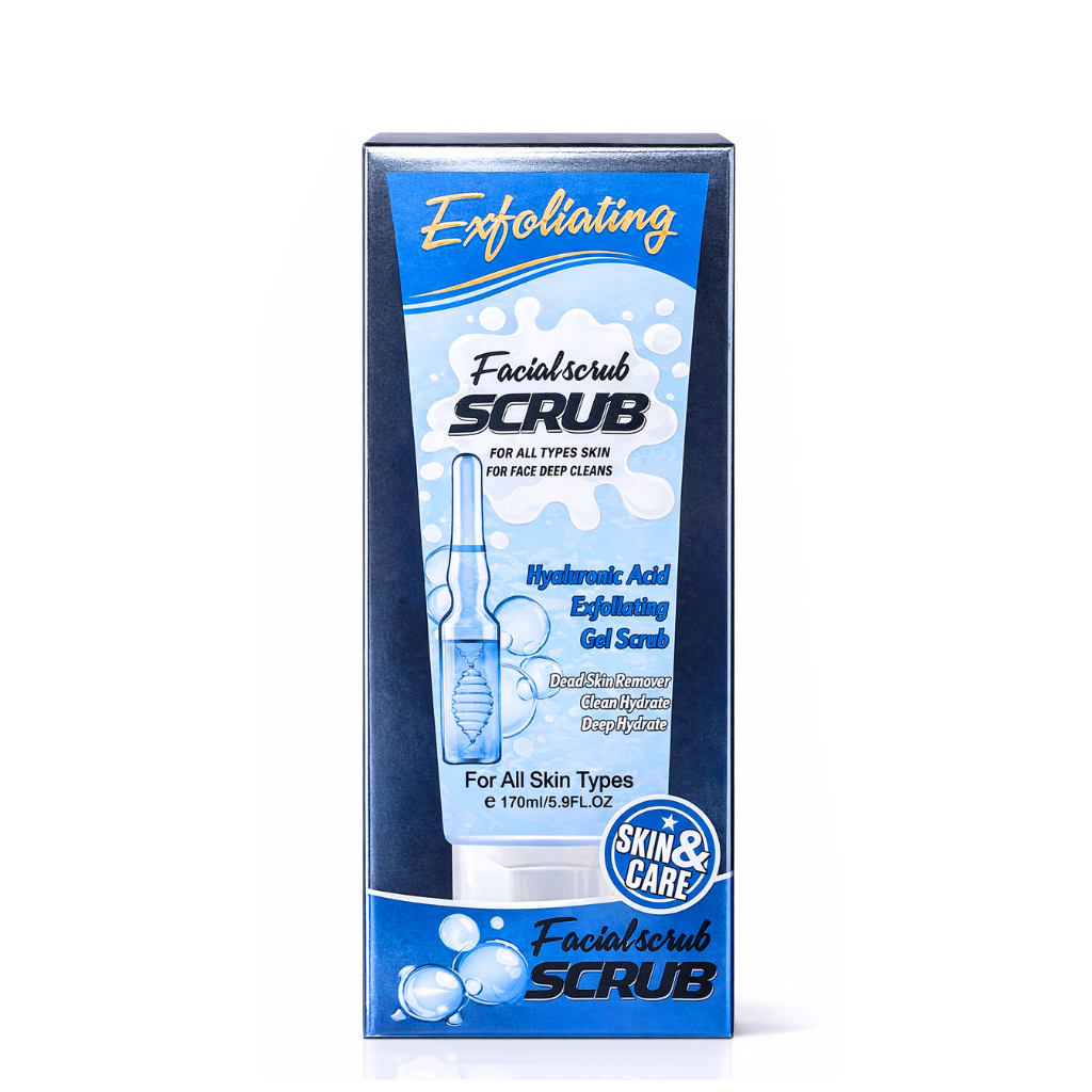 Exfoliante Facial Scrub Ácido Hialuronico 170 ml - WOKALI