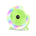 Ventilador Portátil con Luces Led