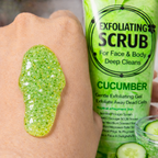 Gel Exfoliante Facial y Corporal Cucumber 320 ml - WOKALI