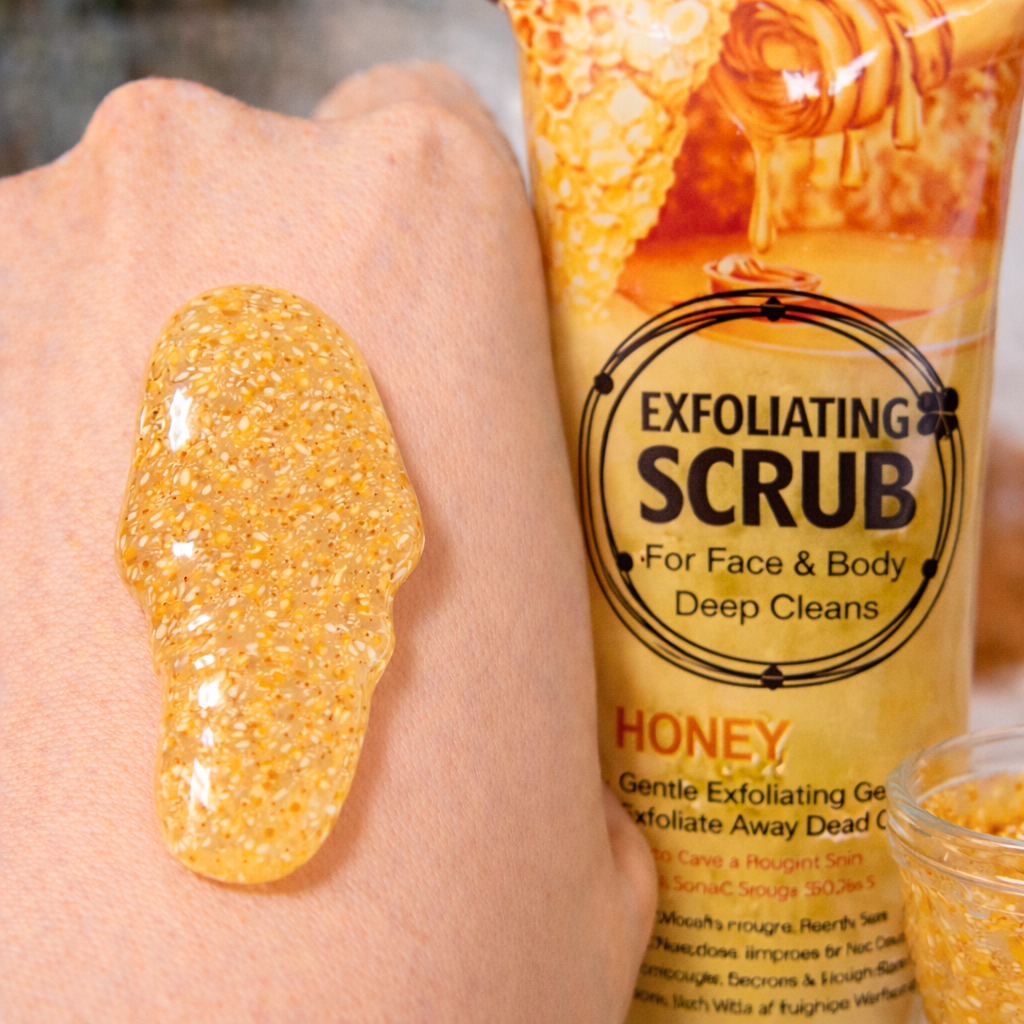 Gel Exfoliante Facial y Corporal Honey 320 ml - WOKALI