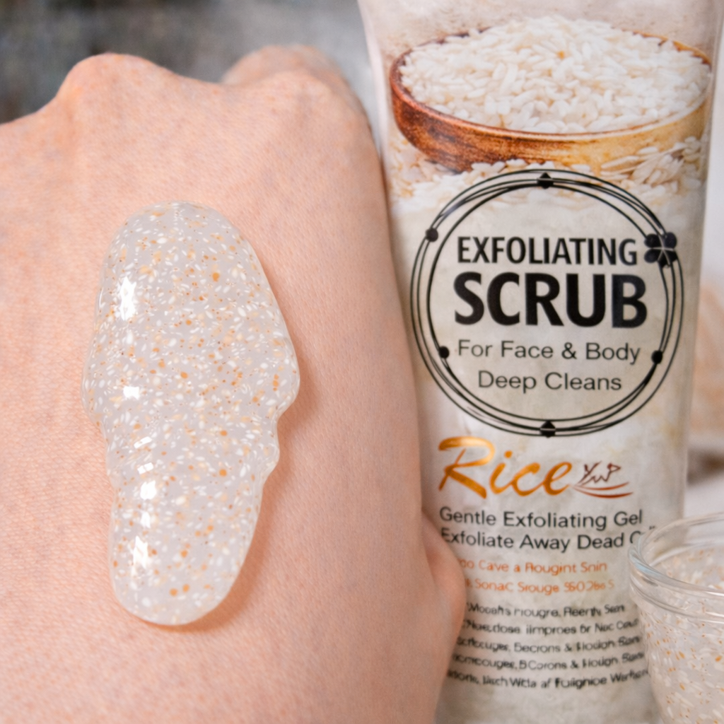 Gel Exfoliante Facial y Corporal Rice 320 ml - WOKALI