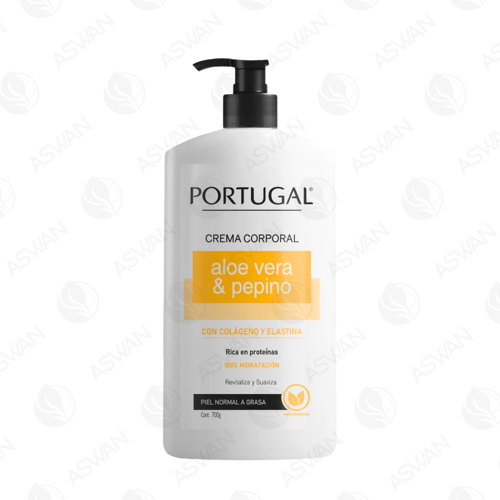 Crema Corporal Aloe Vera & Pepino 700 gr - PORTUGAL