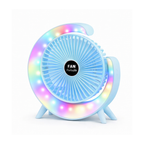 Ventilador Portátil con Luces Led