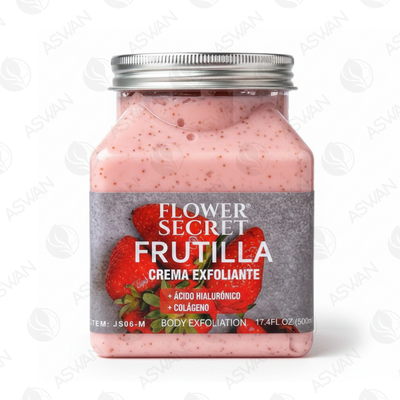 Exfoliante Corporal Frutilla 500 ml - FLOWER SECRET