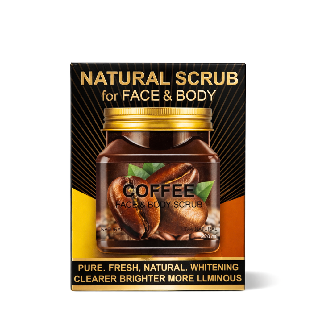 Exfoliante Facial y Corporal Coffee 500 ml - WOKALI
