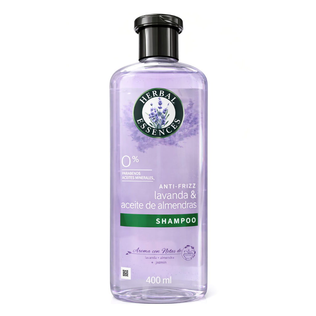 Shampoo Lavanda & Aceite de Almendras 400 ml - Herbal Essences