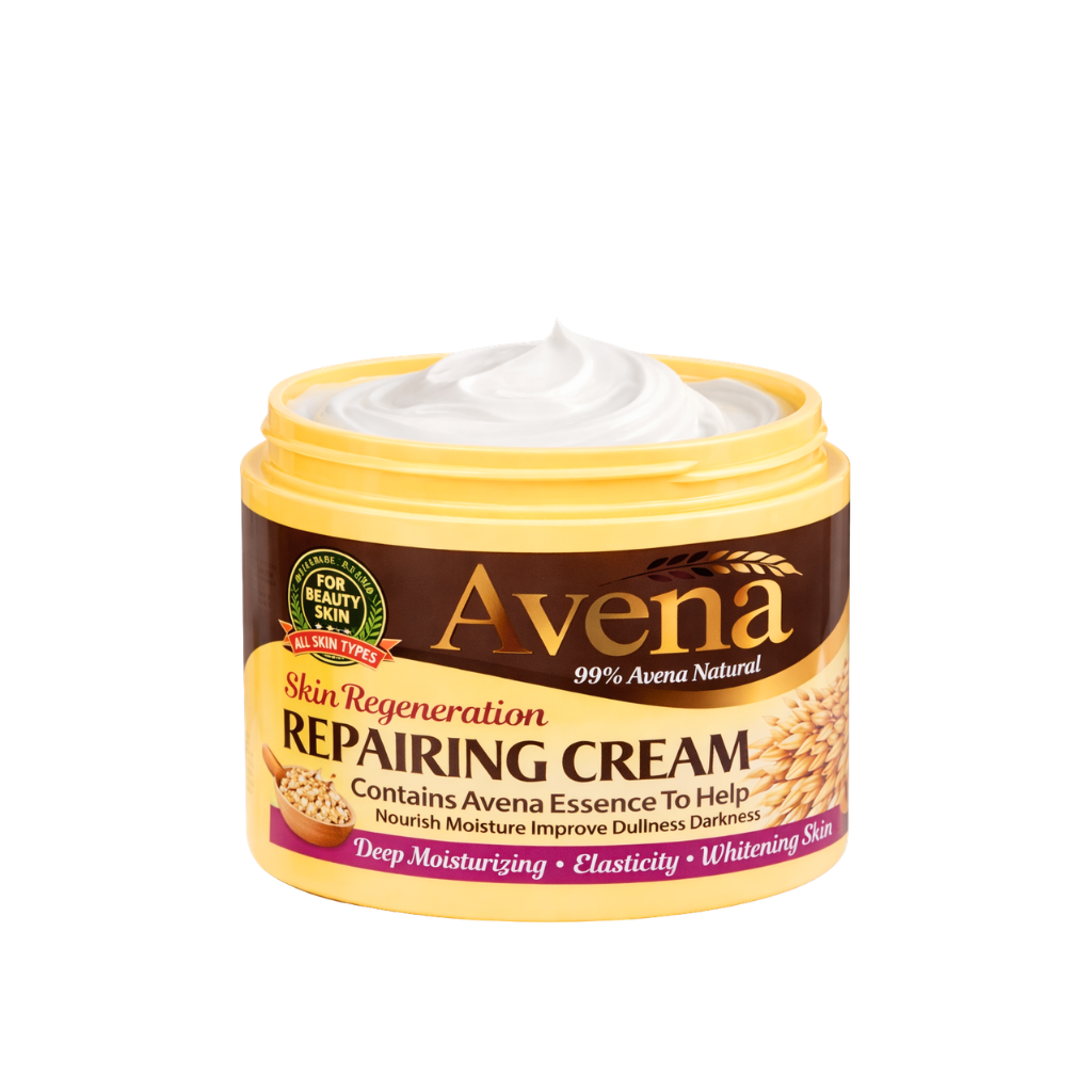 Crema Facial Reparadora de Avena 115 gr - WOKALI