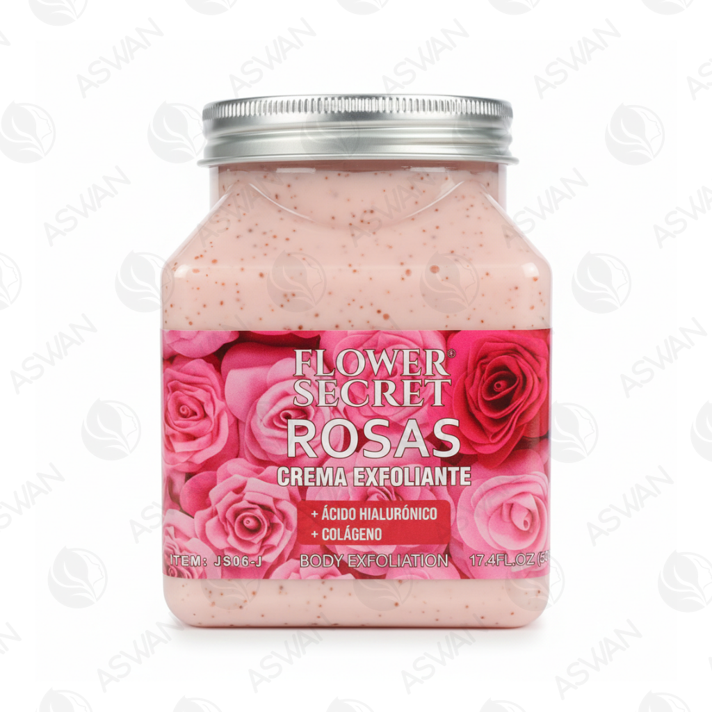 Exfoliante Corporal Rosas 500 ml - FLOWER SECRET