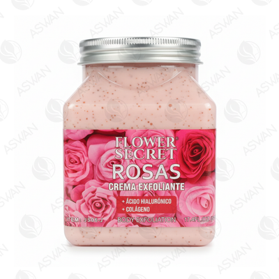 Exfoliante Corporal Rosas 500 ml - FLOWER SECRET