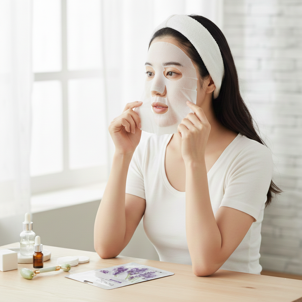 Mascarilla Facial De Lavanda x10 Uds - BIOAQUA