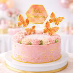 Topper Feliz Cumpleaños para Mujer