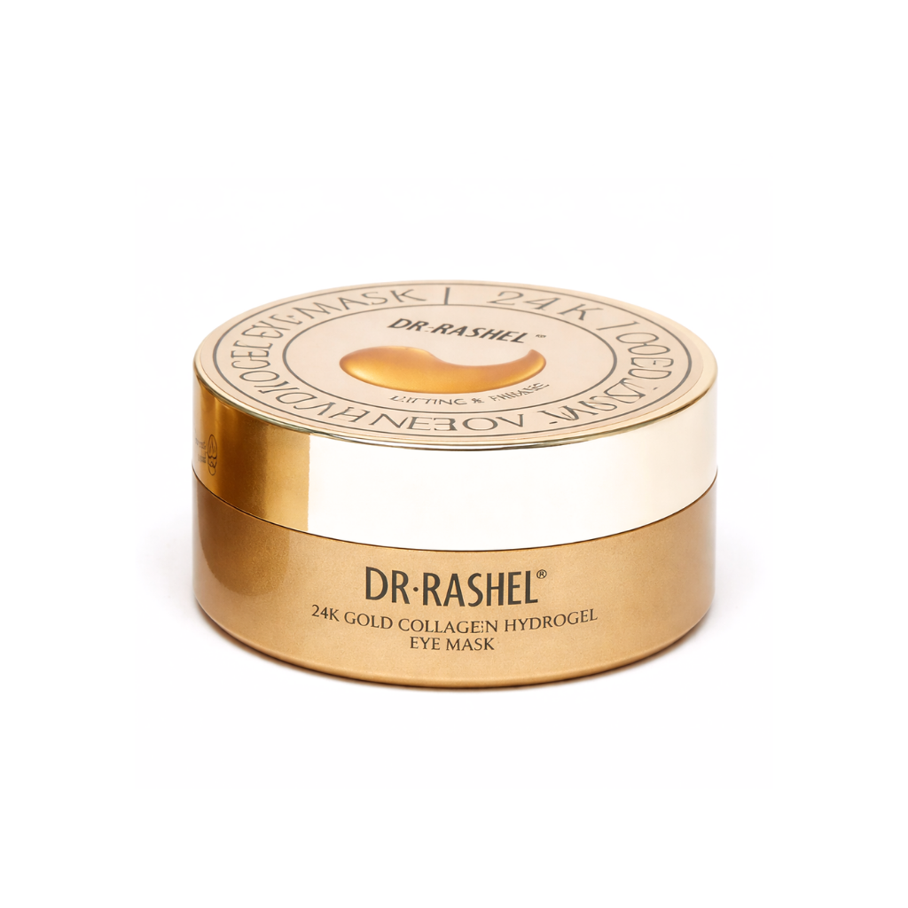 Mascarilla de Ojos Hidrogel 24K 60 pzs - DR. RASHEL