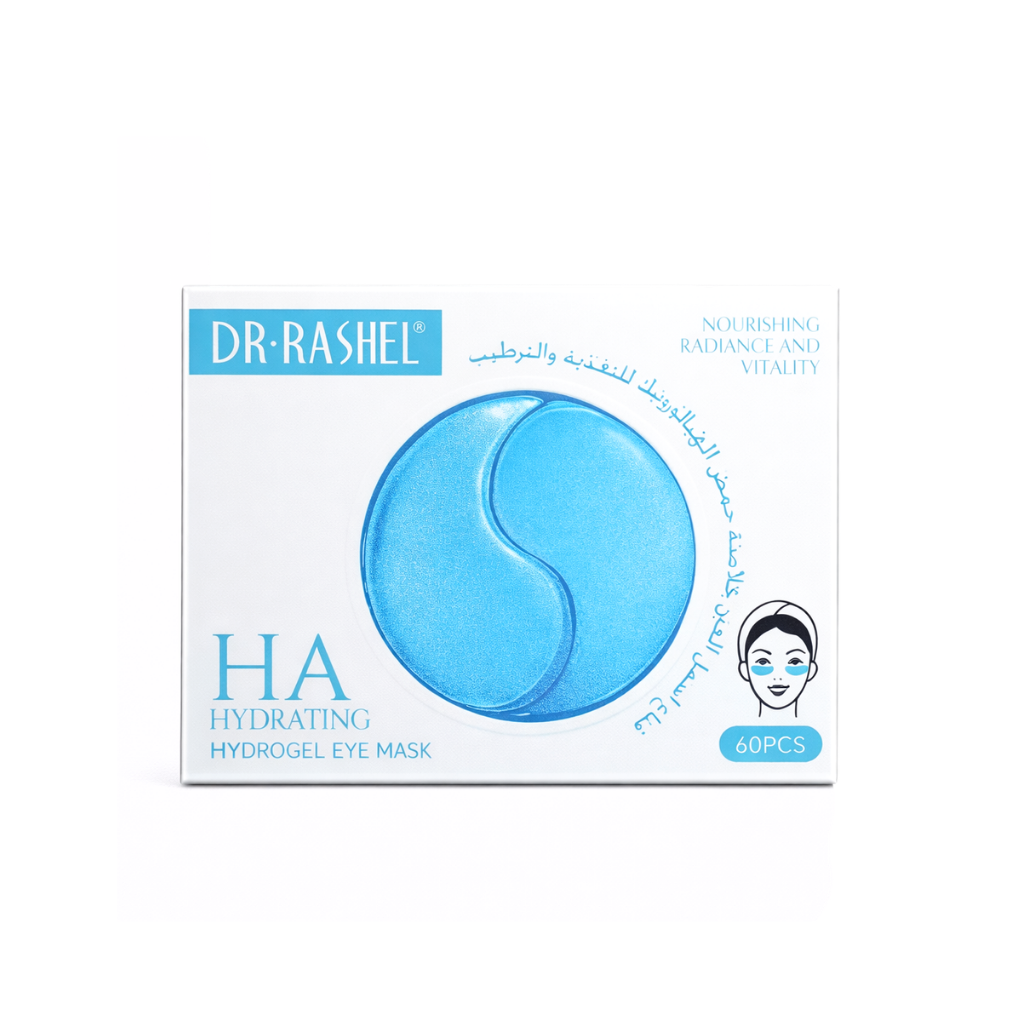 Mascarilla de Ojos Hidrogel Ácido Hialuronico 60 pzs - DR. RASHEL