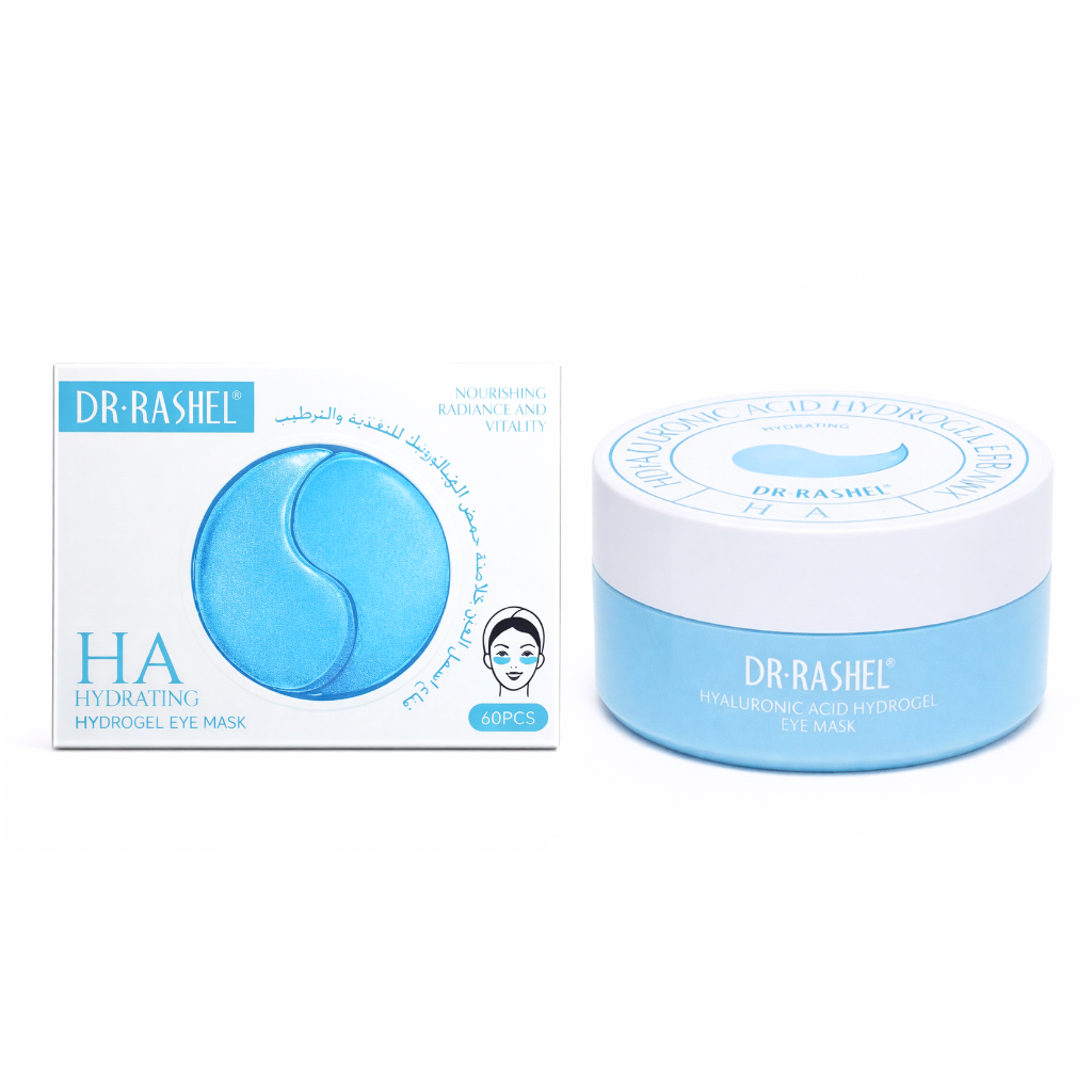 Mascarilla de Ojos Hidrogel Ácido Hialuronico 60 pzs - DR. RASHEL