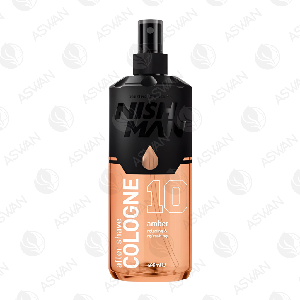 After Shave Cologne 10 Amber 400 ml - NishMan