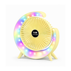 Ventilador Portátil con Luces Led