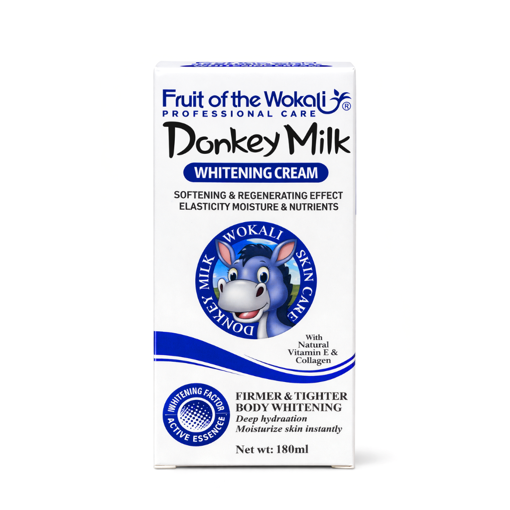Crema Blanqueadora Corporal Donkey Milk - WOKALI