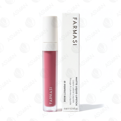 Matte Liquid Lipstick 01 Perfect Rose - FARMASI