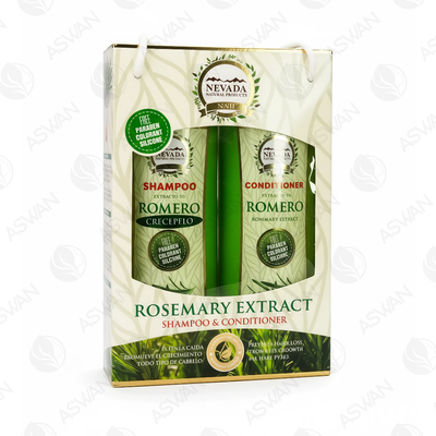 Pack Shampoo + Acondicionador de Extracto de Romero 420 ml - NEVADA