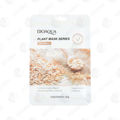 Mascarilla Facial De Avena x10 Uds - BIOAQUA