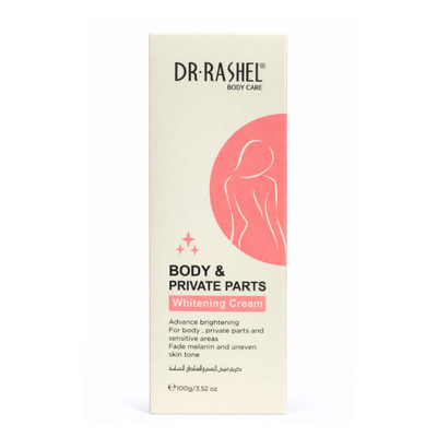 Crema Aclarante Corporal y Partes Privadas 100 gr - DR. RASHEL