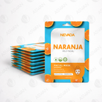 Mascarilla Facial De Naranja x10 Uds - NEVADA