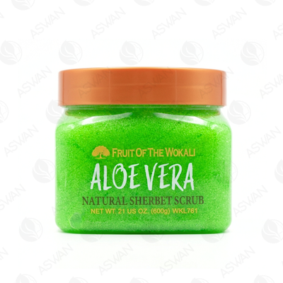 Natural Sherbet Scrub Aloe Vera 600 gr - WOKALI
