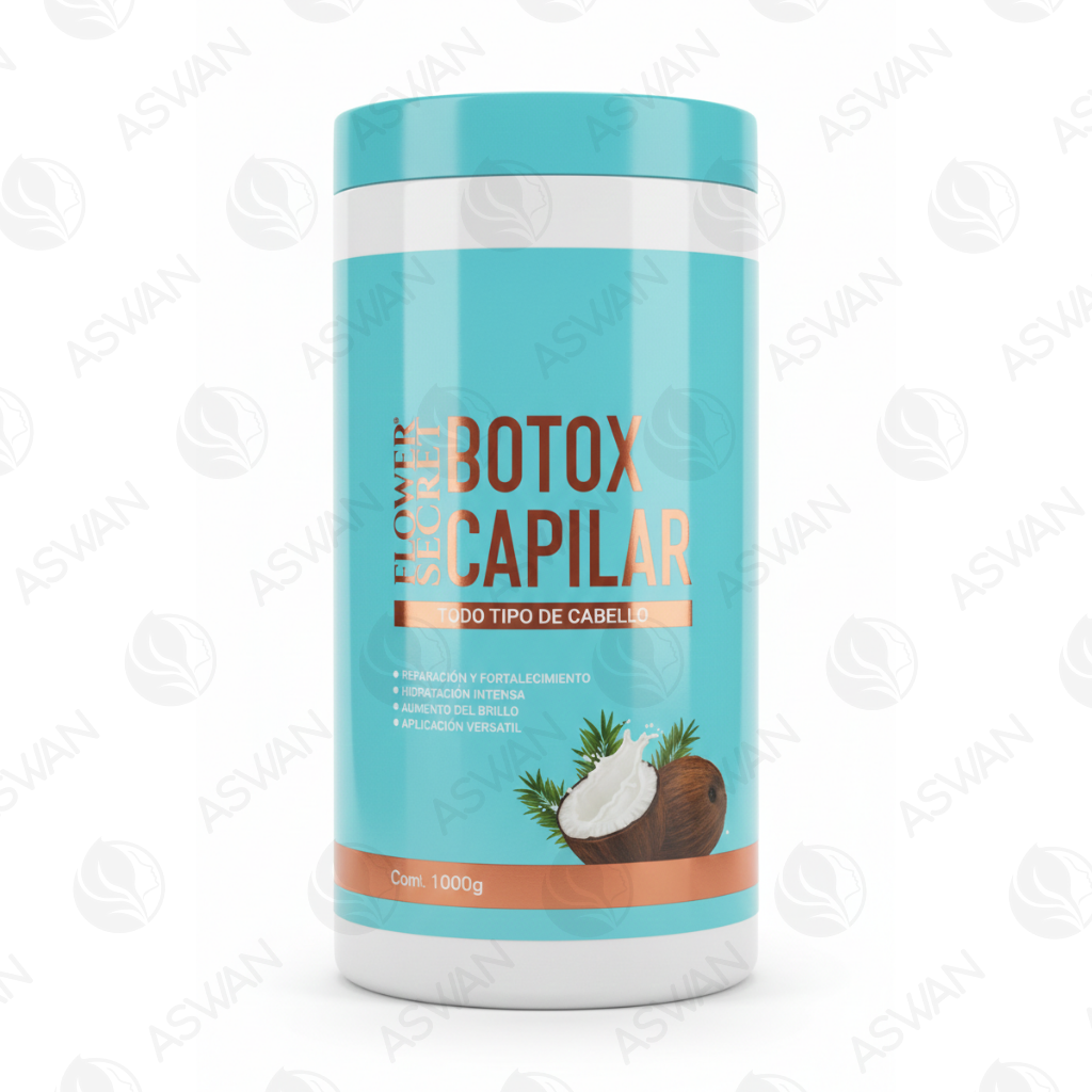 Botox Capilar Todo Tipo de Cabello Coco 1000 gr - FLOWER SECRET
