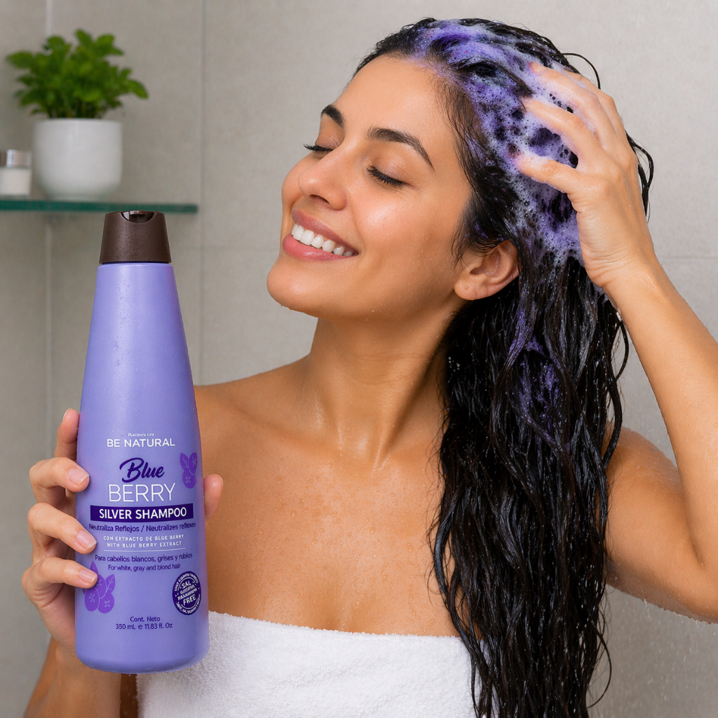 Shampoo Blue Berry 350 ml - BE NATURAL