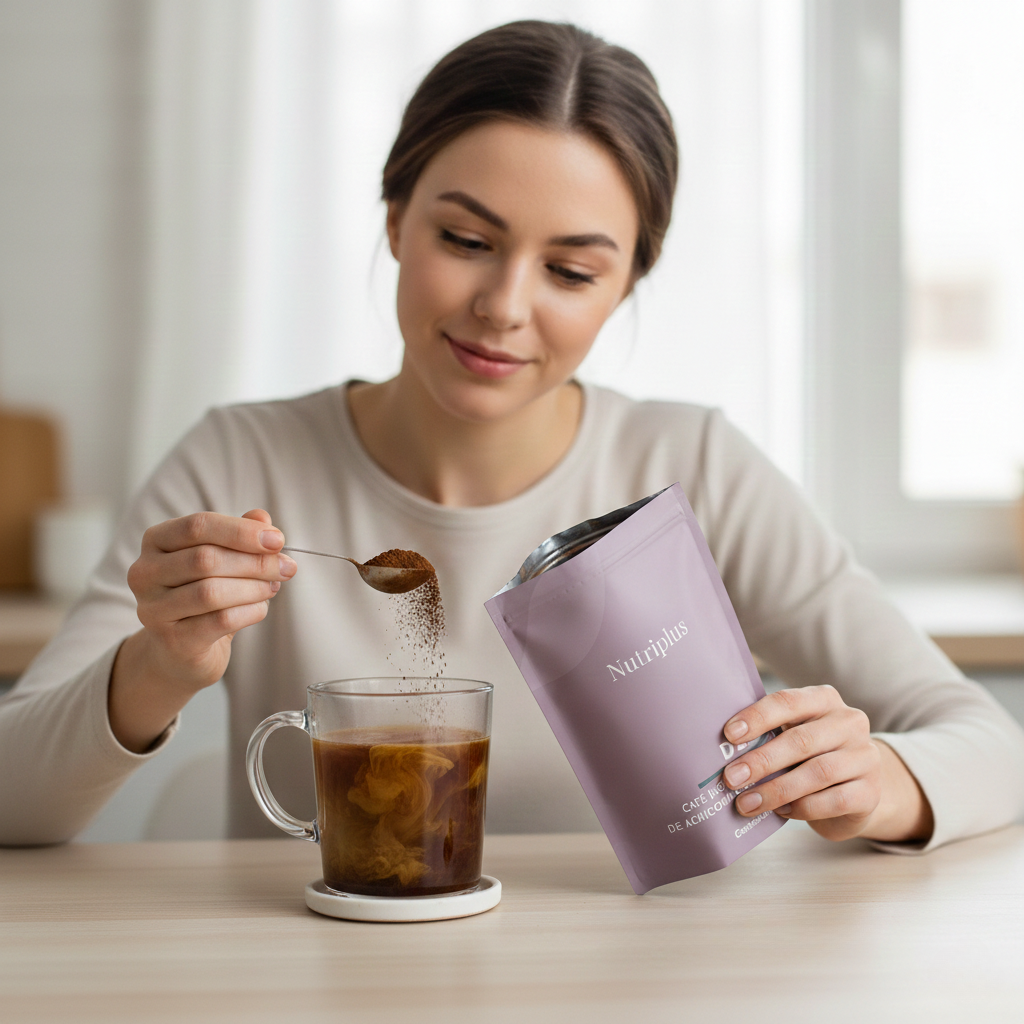 Nutriplus Delish Café Instantáneo de Achicoria con Colágeno 100 gr - FARMASI