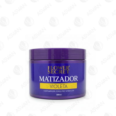Mascarilla Matizador Violeta 300 ml - FLOWER SECRET